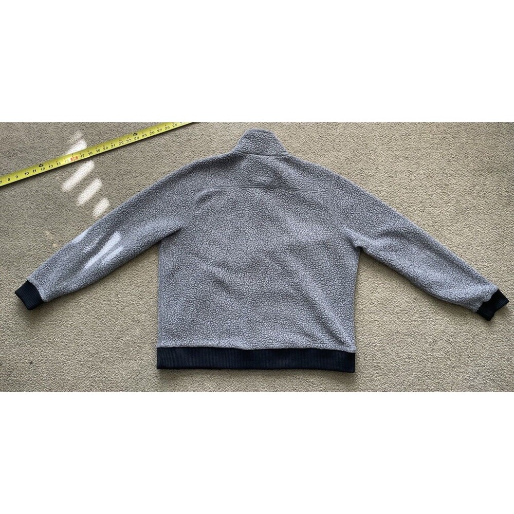 Carhartt Womens High Pile Sherpa Jacket XL Heather Grey Full Zip - Picture 6 of 9